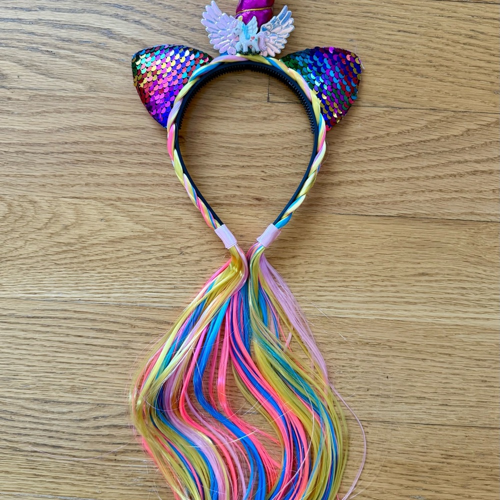 Rainbow Unicorn Fairy Costume for Kids - Picture 4 of 4
